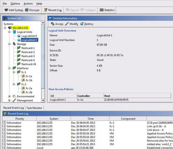 Обзор - IBM FlashSystem